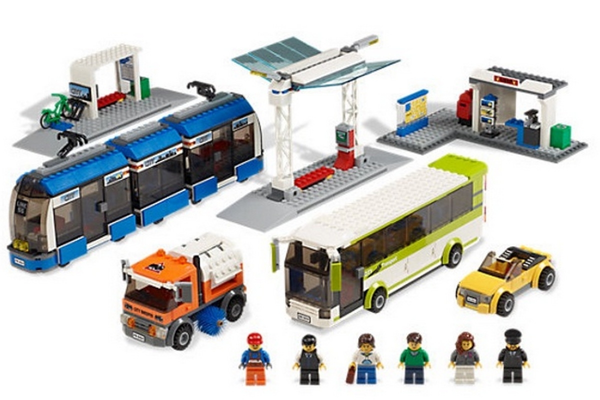 Конструктор LEGO City 8404 общественный транспорт