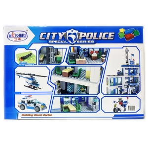 Конструктор WINNER CITY POLICE "Полицейский участок" 1204 (Реплика LEGO CITY 60047)