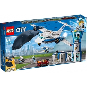 Конструктор Lego City Sky Police 60210 Воздушная полиция: авиабаза (аналог LARI 11210)