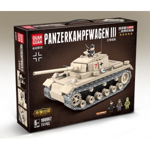 Конструктор танк Quanguan 100067 Panzerkampfwagen III