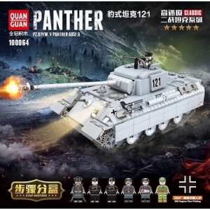 Конструктор танк Пантера Quanguan 100064 Panther 