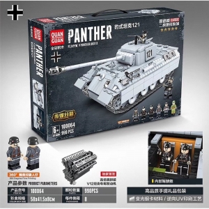 Конструктор танк Пантера Quanguan 100064 Panther 