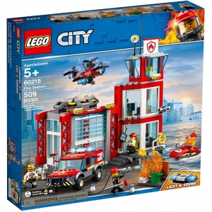 LEGO City Fire 60217 Пожарное депо (аналог LARI 11215)
