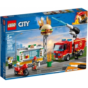 LEGO City Fire 60214 Пожар в закусочной (аналог LARI 11213)