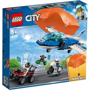 Конструктор Lego City Sky Police 60208 Воздушная полиция: Арест парашютиста (аналог LARI 11208)