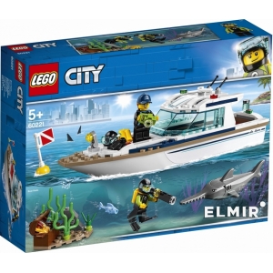 Конструктор Lego City 60221 Яхта для дайвинга (аналог LARI 11221)