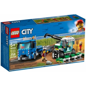 Конструктор Lego City 60223 Транспортировщик для комбайнов (аналог LARI 11223)