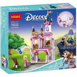 Конструктор Decool 70222 Замок спящей красавицы (аналог Lego 41152)