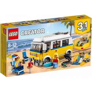 Конструктор 3в1 Lego Creator 31079 Фургон сёрферов (аналог BELA 11047)